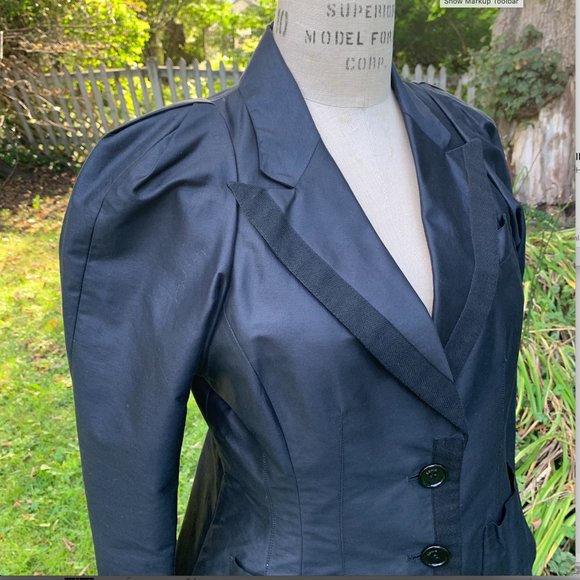 Sonia by Sonia Rykiel Black Body-con Pantsuit - Picture 2 of 16